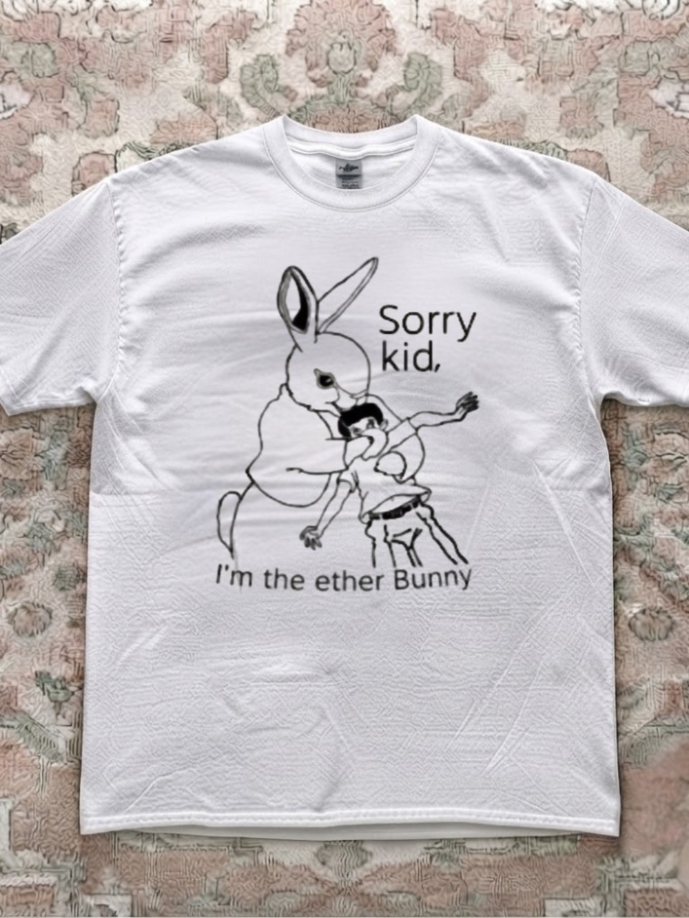 Funny Ether Bunny Rabbit Vintage T-Shirt